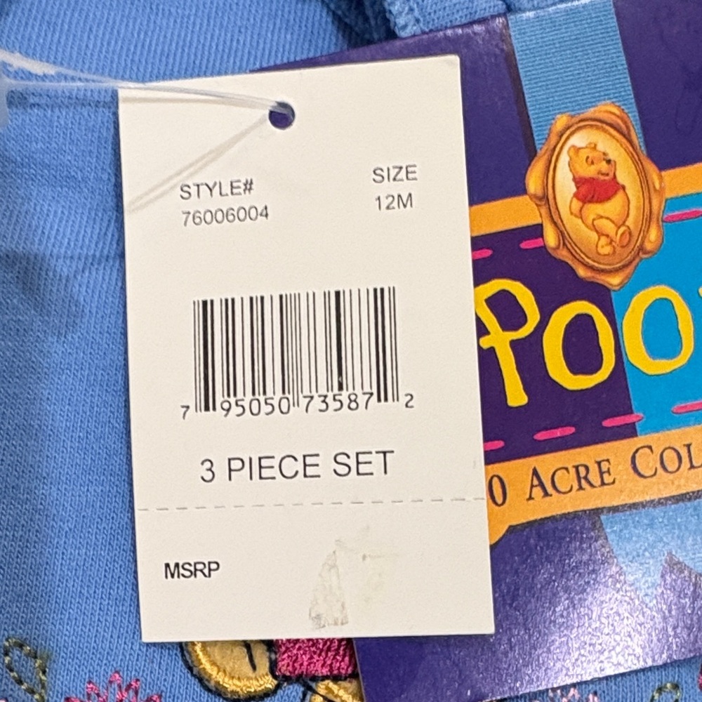 Disney Blue Pooh Kids Jacket - Picture 5 of 5